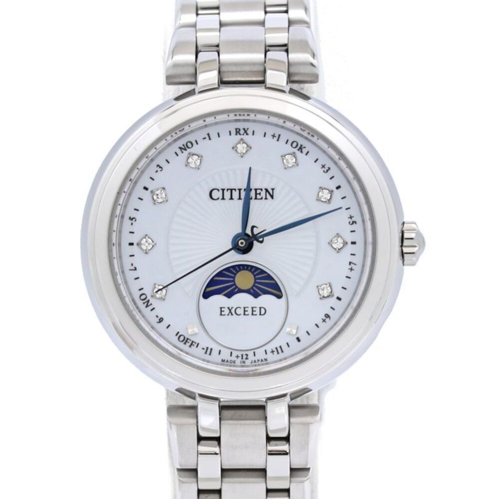 CITIZEN Exceed Diamond EE1020-77D H296-0064W01 Women's Titanium Watch 40642